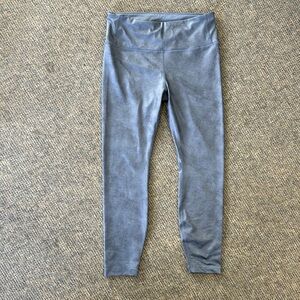 CRZ Yoga pants. Excellent condition. Faux leather.